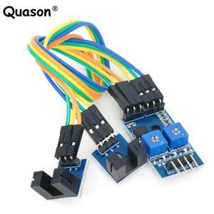 2웨이 채널 라인 트랙 센서 TCRT5000 적외선 반사 IR 광전 스위치 배리어