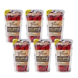 [칸타타] 아이스 블랙 파우치커피 230ml * 20개 편의점 커피