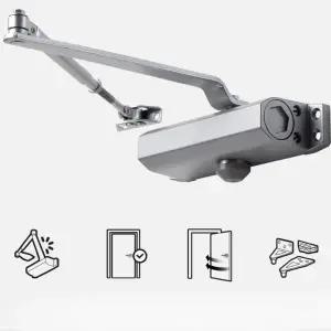 현관문 자동 닫힘 방화문 아파트문 실내용문 도어클로저 속도 조절 장치 소음방지 완충기 방지 충격