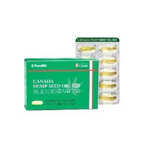 프롬바이오 캐나다 대마종자유 100 30캡슐 6박스(6개월분)