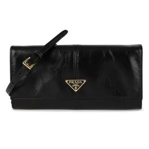 [명품] 숄더 스트랩 가죽 지갑 1MT036 2CYR F0002