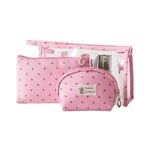 방수 752GNE07 파우치 3종 화장품 파우치세트 크라운