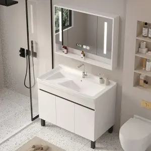 세면대 하부장 조립식 간이 벽걸이형 사각 손세탁용 부속