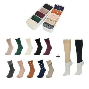 [엘르][엘르] [초특가] 엘르 양말(10종)+압박밴드(2종)+수납함(2종)