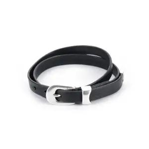 아워레가시 벨트 A2208BBLA 2cm 블랙 남성벨트