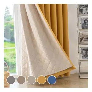 매장정품 뷰하우스 무배스위트 코트니 방한 방풍 패딩 누빔 암막커튼 거실 창문 1739833