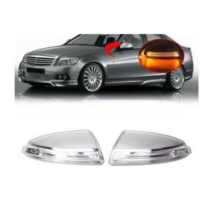 메르세데스 호환 벤츠 호환 C-클래스 W204 W164 W639 ML300 ML500용 좌우 차량 도어 LED 사이드 미러 방향