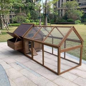 대형닭장 사육장 양계장 하우스 오리 플라스틱 /방수포 견사 1.5x2x1.7m 1. 토끼 조류