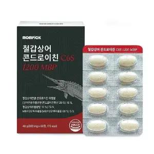 맘픽 철갑상어 콘드로이친 C6S 1200 MBP 3병(3개월분)