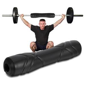 고무 바벨 패드 스쿼트 엉덩이 스러스트 표준 블랙