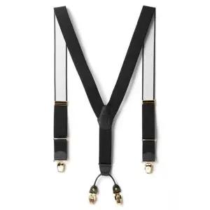 BS 남자서스펜더 블랙 솔리드 서스펜더