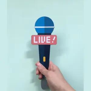 수업용 어린이용 양면마이크 단단한 양면 발표회 웅변 교탁 학예회 시상대 강연대