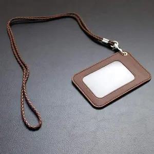 BS 리더플랜 디자인 카드 목걸이 지갑 고급형 사원증