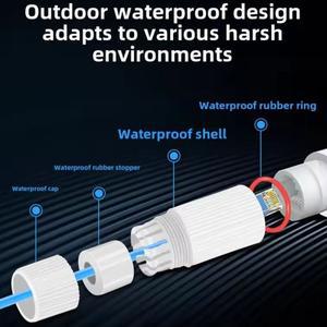 POE 익스텐더/리피터 실외 방수 200미터 확장 인젝터 어댑터 IEEE802.3at/af