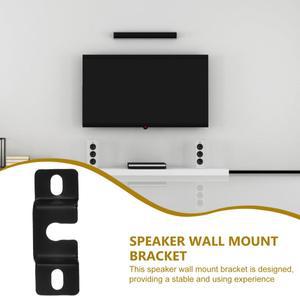벽마운트 거치대 스피커 지지대 브래킷 사운드바 선반 서라운드 1쌍