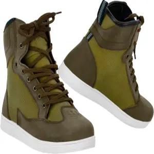 하이브 모토 남성용 극세사 모터사이클 부츠 방수 모터크로스 어반 사용 기어 변속 강화 보호 신발 미끄럼