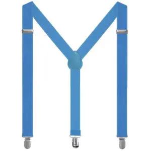 성인 HUG299Z2 멜빵 어른 얇은 어깨 집게멜빵 블루