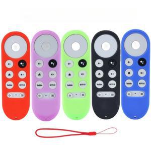 2020 Google Chromecast SmartTV 리모컨 호환  실리콘 보호 케이스 미끄럼 방지  내구성이 뛰어난 Shockpro