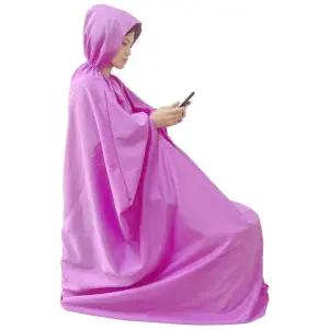 훈증 가운 반신욕 땀복 좌욕기 반신욕가운 커버 후드형 방수 스팀 목욕 찜