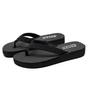 여자 VSZ666C4 스트랩 가벼운 스웨이드 슬리퍼 바캉스 캐주얼