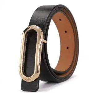 여성 BWH028H9 인기 퀸즈 소가죽 벨트(블랙) 감성 청바지