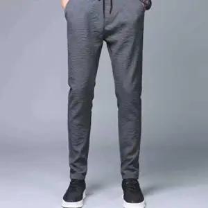 빅사이즈 JXK776C7 외출 긴바지 남자 편한 밴딩 린넨 캐주얼