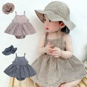 바디슈트 100 민소매 시어서커 모자세트 66 204409 Ilq8+4YvQ