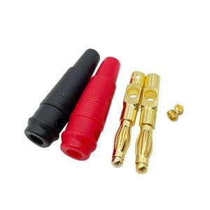 5/20pcs 4mm 플러그  구리 금도금 뮤지컬 스피커 케이블 와이어 핀 바나나 커넥터