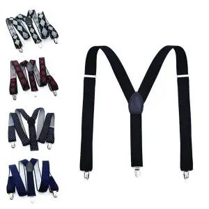서스펜더 OYK709M7 남성 집게 남자멜빵벨트 멜빵