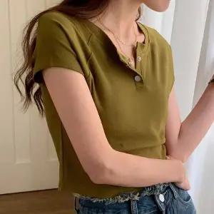 여자 LNA954S3 데이트 스타일 반팔 배꼽티 휴가 캐주얼 패션