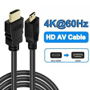 미니 HDMI 케이블 4K 60Hz - 2.0 카메라 태블릿 노트북 모니터 HDTV용