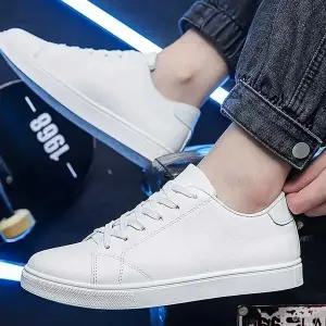 남자 QGU580L6 룩 운동화 캐주얼 데이트 패션 화이트 스니커즈