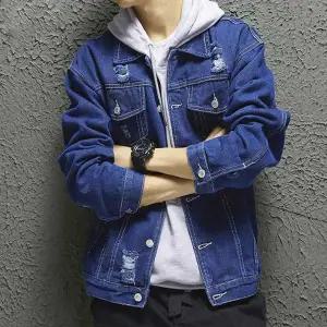 남자 VDH290G8 진청 봄신상 자켓 캐주얼 데일리 워크샵 패션