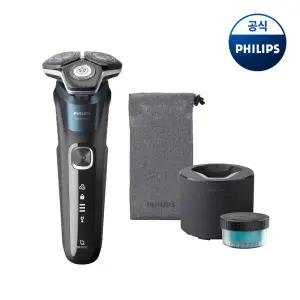 PHILIPS  SkinIQ 5000 시리즈 전기면도기 일렉트릭 블루 S5889/73