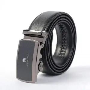 댄디맨 HRZ072X4 자동버클 데일리 벨트 소가죽 클래식 S-1(블랙