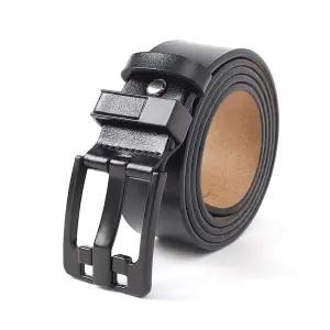 유얼맨 NJJ902X4 핀버클 소가죽 벨트 정장 청바지 캐주얼벨트