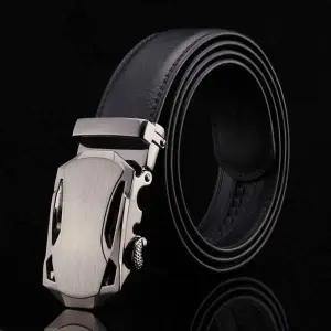 소튼 JNI561Z8 자동버클 소가죽 벨트 블랙 남성 정장벨트 남성