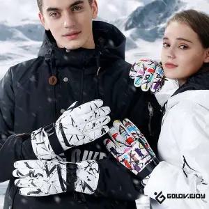 TBZ 이중방수 아웃도어 방한 터치형 장갑 보드장갑