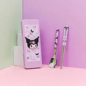 [아트박스]/팬시존 쿠로미 입체 진공수저 케이스 세트