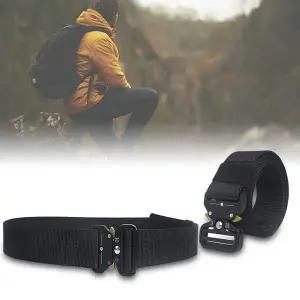 등산 NQJ340C6 아웃도어 허리 벨트 남여 청바지 군용 전술 혁띠