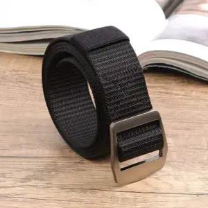 패브릭 QVR110Z5 인기 베이직 벨트(120cm) (블랙) 감성 남성