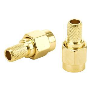 SMA 남성 여성 커넥터  동축 케이블 압착 도구 WIFI 안테나 연장 호환  RG58 어댑터