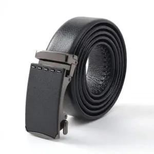 매너맨 USV236F7 자동버클 데일리 벨트 소가죽 클래식 슈트 캐