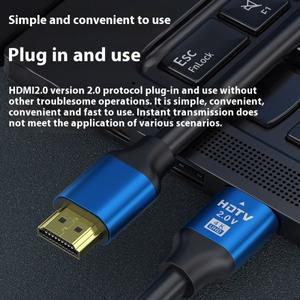 HDMI 호환 케이블 2.0 4K 60HZ HDTV 고속 브레이드 코드 TV PS3/4 프로젝터 1m 2m 3m