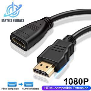 HDMI 호환 확장 어댑터 케이블 1080P  변환기 PC TV Box PS4 노트북 용