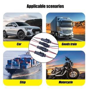 2핀 자동차 전기 커넥터 방수 남성  여성 플러그 케이블 키트 LED 라이트 바이크 오토바이 보트용