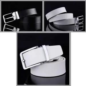 KN187 ZCE098J6 패션의 기본 캐주얼가죽벨트 골프 정장벨 GWM