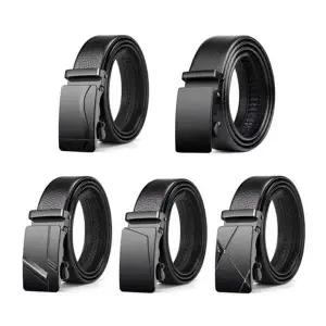 남성 GCQ390Q3 자동 스타일 인조가죽 벨트 1P 고품질 바지 허리