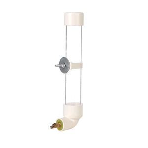 대형 앵무새물통 조류용품 물통 이동식 튜브형 80ML 병아리 급수기