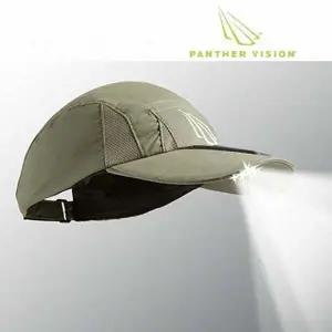 솔라파워캡 LED 4구캡(올리브)